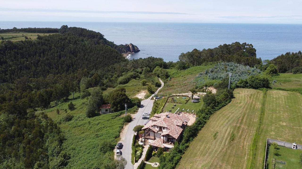 Hotel Rural Playa De Aguilar Muros de Nalón 외부 사진