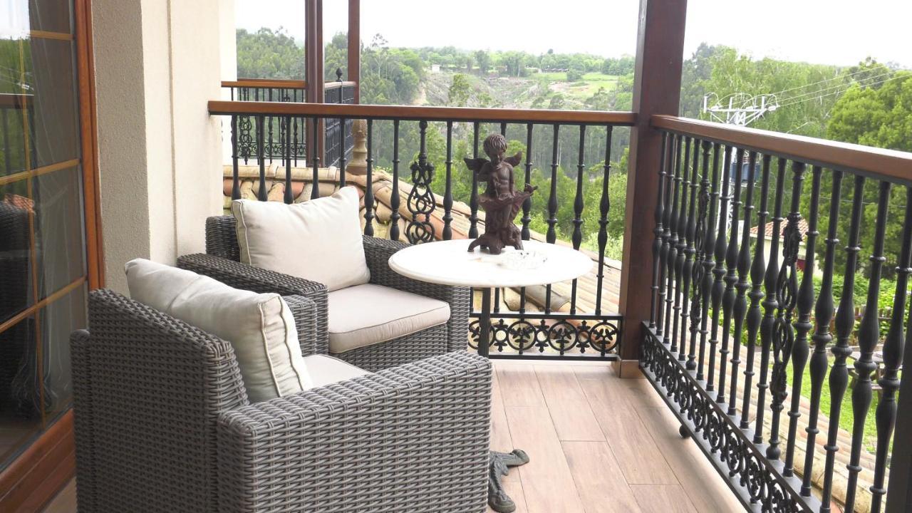 Hotel Rural Playa De Aguilar Muros de Nalón 외부 사진